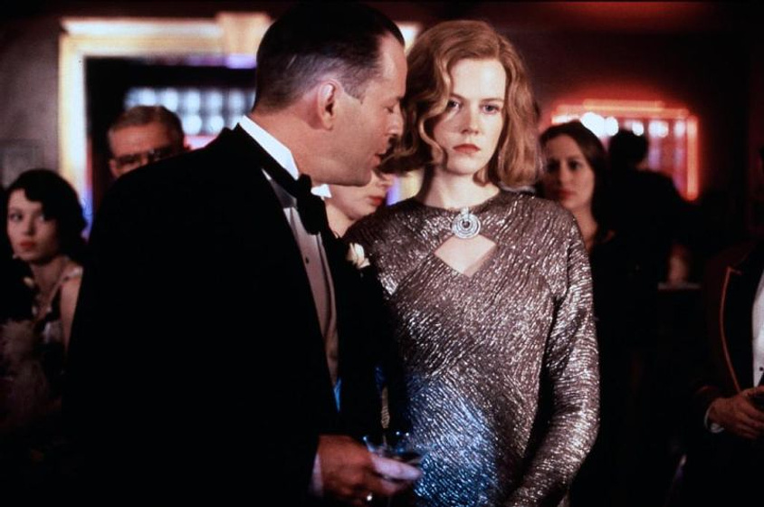 Bruce Willis y Nicole Kidman en Billy Bathgate