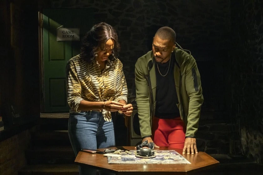 Jay Pharoah y Yvonne Orji en the-blackening