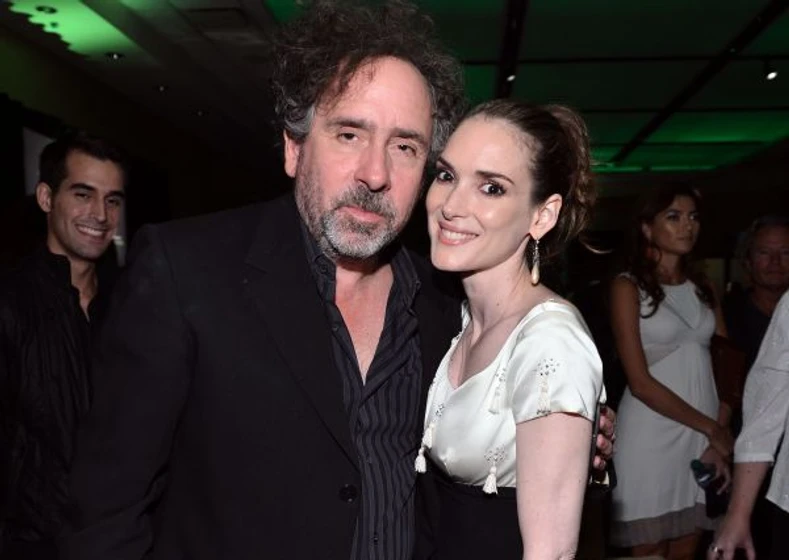 Tim Burton y Winona Ryder en frankenweenie-2012 ( Premiere en Los Angeles. Octubre 2012)