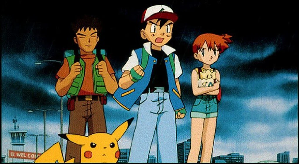 Imagen de pokemon-the-first-movie (Ash Ketchum, Pikachu, Brock y Misty)