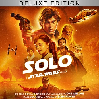 Carátula de la banda de sonido de Han Solo. Una Historia de Star Wars