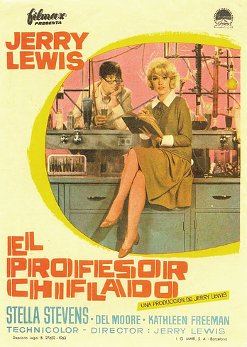 poster of content El Profesor Chiflado (1963)