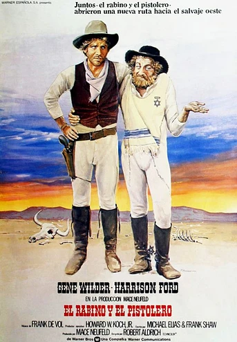 Poster de El rabino y el pistolero