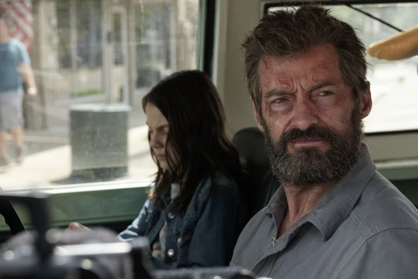 Hugh Jackman y Dafne Keen en logan