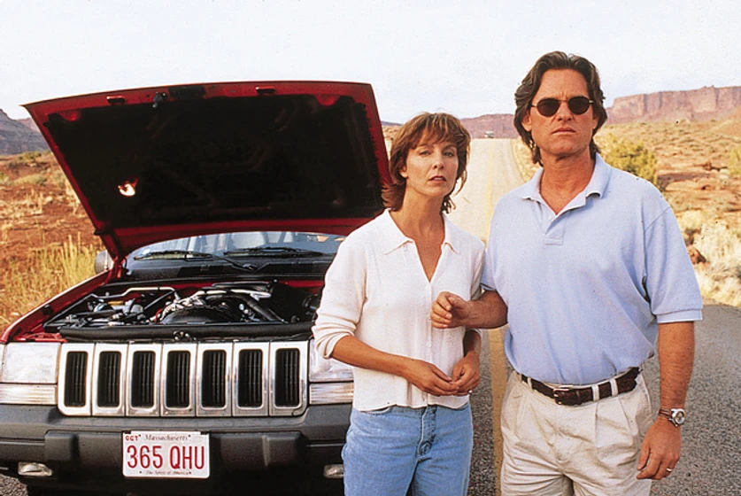 Kurt Russell y Kathleen Quinlan en breakdown