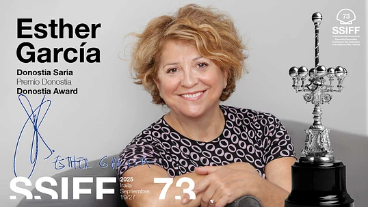 image of 73SSIFF - Esther García, Premio Donostia 