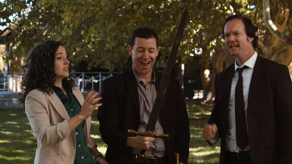 Brian Sutherland en backseat-driver