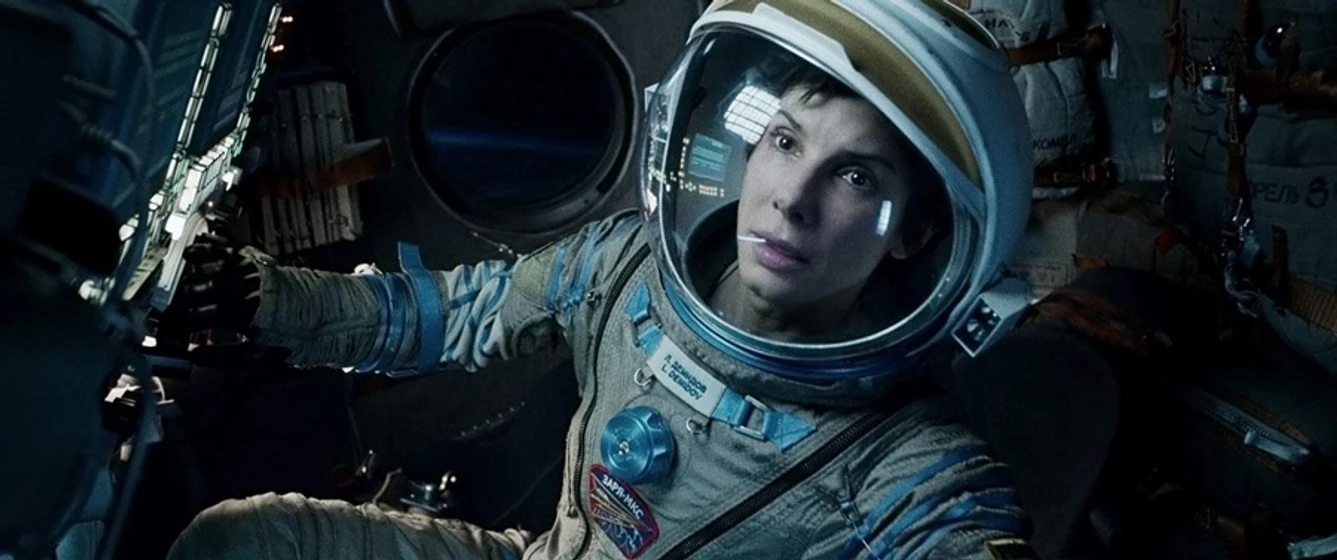 Sandra Bullock en gravity