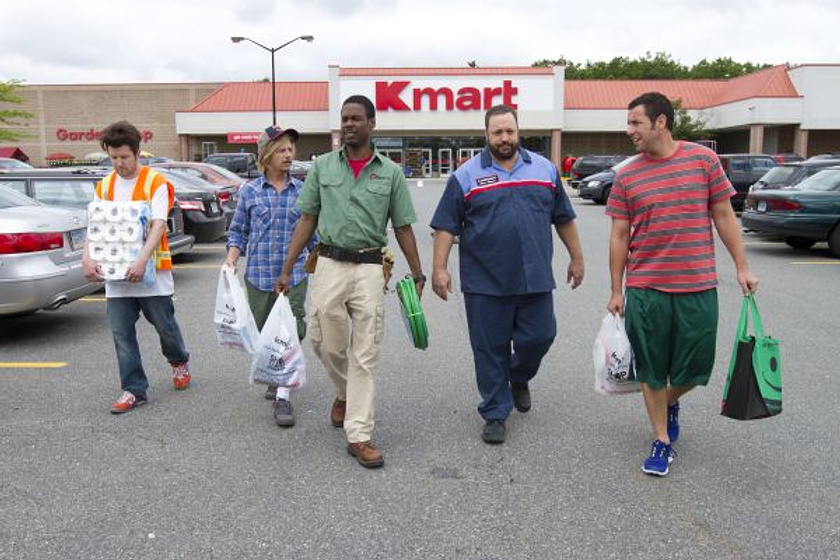 Chris Rock, Adam Sandler, David Spade, Kevin James y Nick Swardson en Niños grandes 2