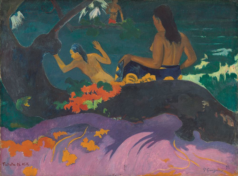 Imagen de Gauguin en Tahití. Paraíso perdido