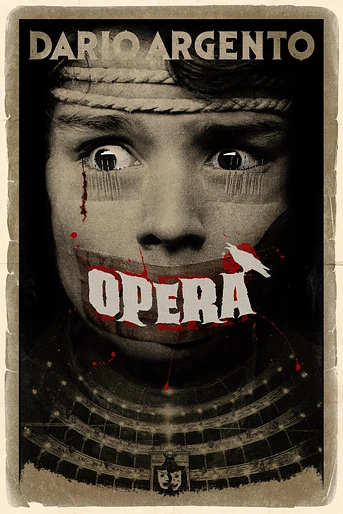 Poster de Terror en la Ópera