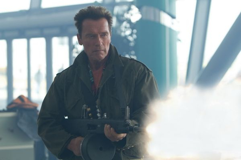 Arnold Schwarzenegger en Los Mercenarios 2