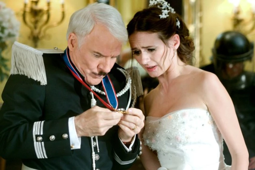 Emily Mortimer y Steve Martin en la-pantera-rosa-2