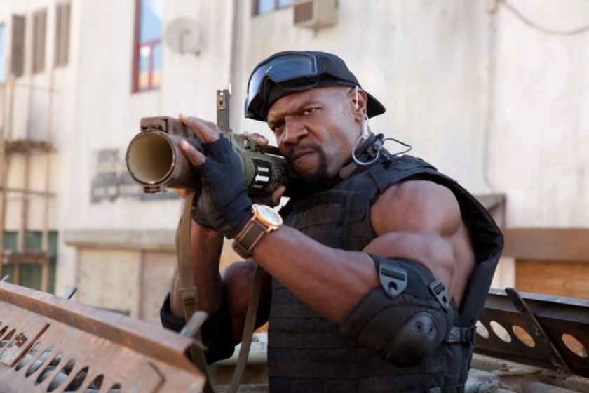 Terry Crews en Los Mercenarios 2