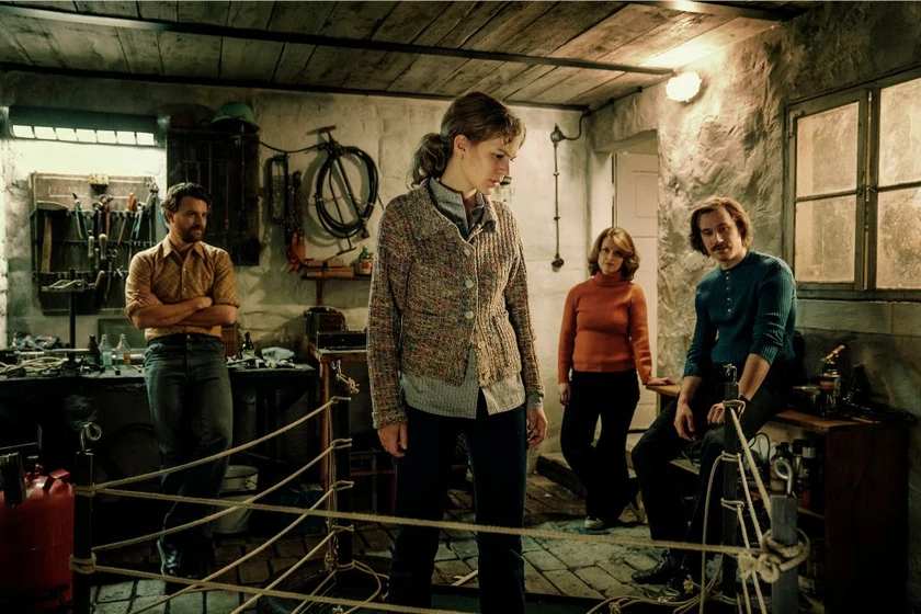David Kross, Karoline Schuch, Alicia von Rittberg y Friedrich Mücke en viento-de-libertad