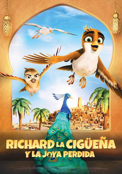Imagen de Richard La Cigüena y La Joya Perdida (Cartel español)