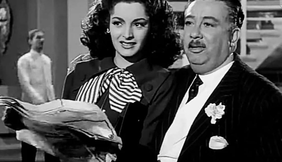 Elsa Aguirre y Joaquín Pardavé en Jugar con Fuego