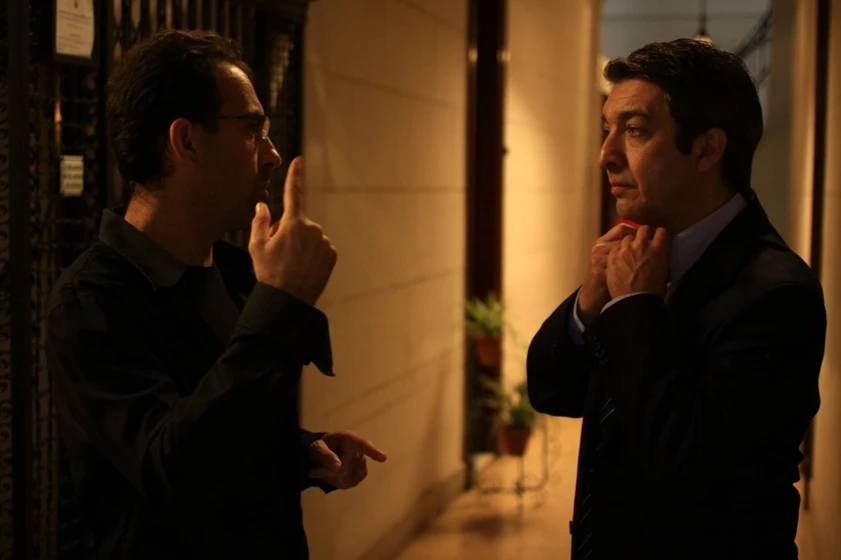 Ricardo Darín y Patxi Amézcua en septimo