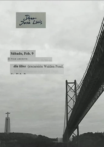 Poster de Correspondencia Jonas Mekas - J.L. Guerin