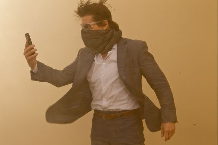 Tom Cruise en Misión: Imposible. Protocolo fantasma