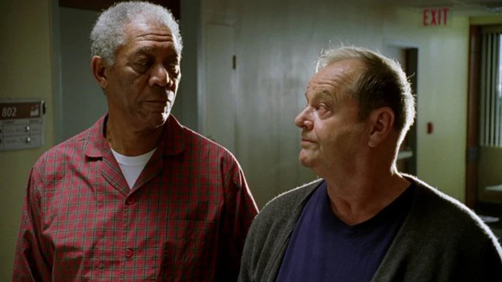 Morgan Freeman y Jack Nicholson en ahora-o-nunca-2007