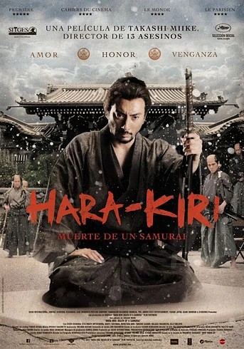 Poster de Hara-Kiri, muerte de un samurái