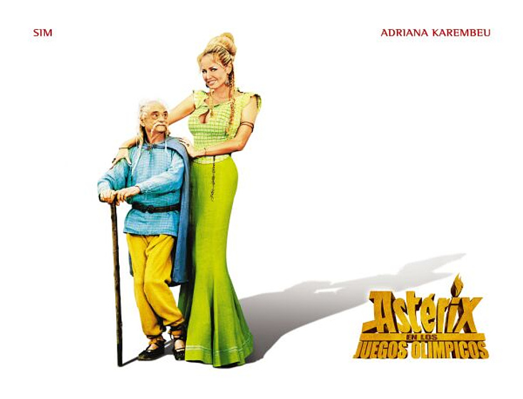 Imagen de Astérix en los Juegos Olímpicos (Cártel de promoción)