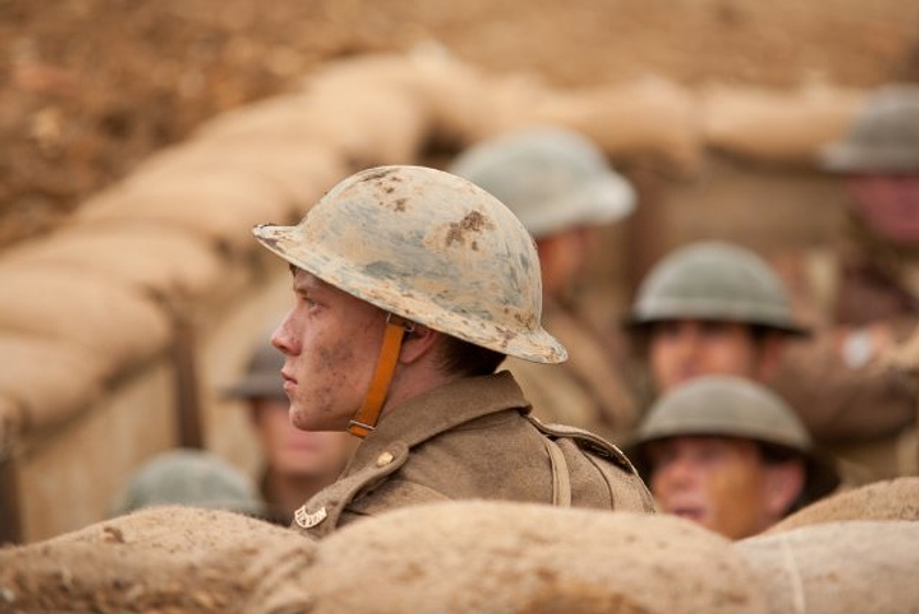Jack O'Connell en Soldado Peaceful