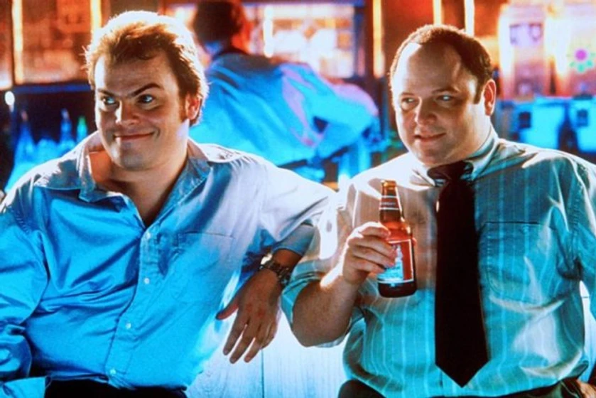 Jack Black y Jason Alexander en amor-ciego