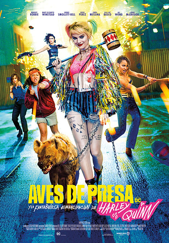 poster of content Aves de presa (y la fantabulosa emancipación de Harley Quinn)