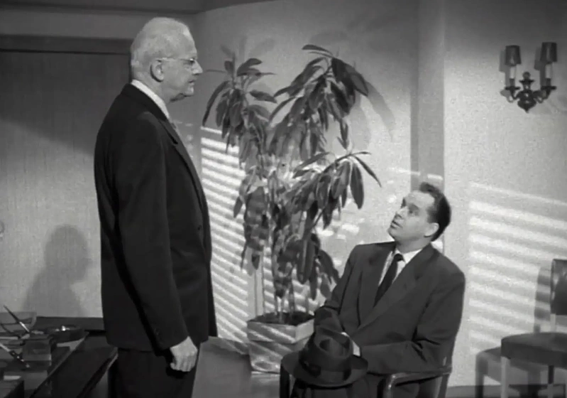 Charles Meredith y Harlan Warde en Loan Shark