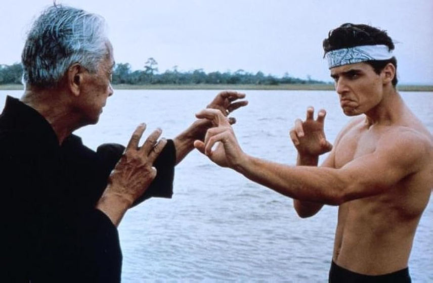 Antonio Sabato Jr. y Robert Chan en karate-rock