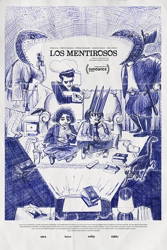 Poster de Los Mentirosos