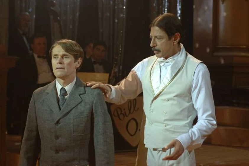 Willem Dafoe y Jeff Goldblum en adam-resucitado