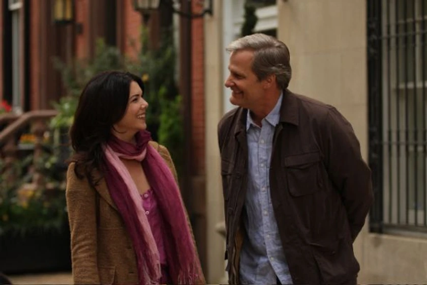 Jeff Daniels y Lauren Graham en arlen-faber