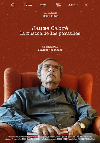 Poster de Jaume Cabré. La Música de les Palabras