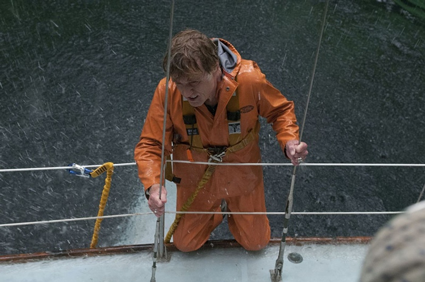 Robert Redford en Cuando todo está perdido