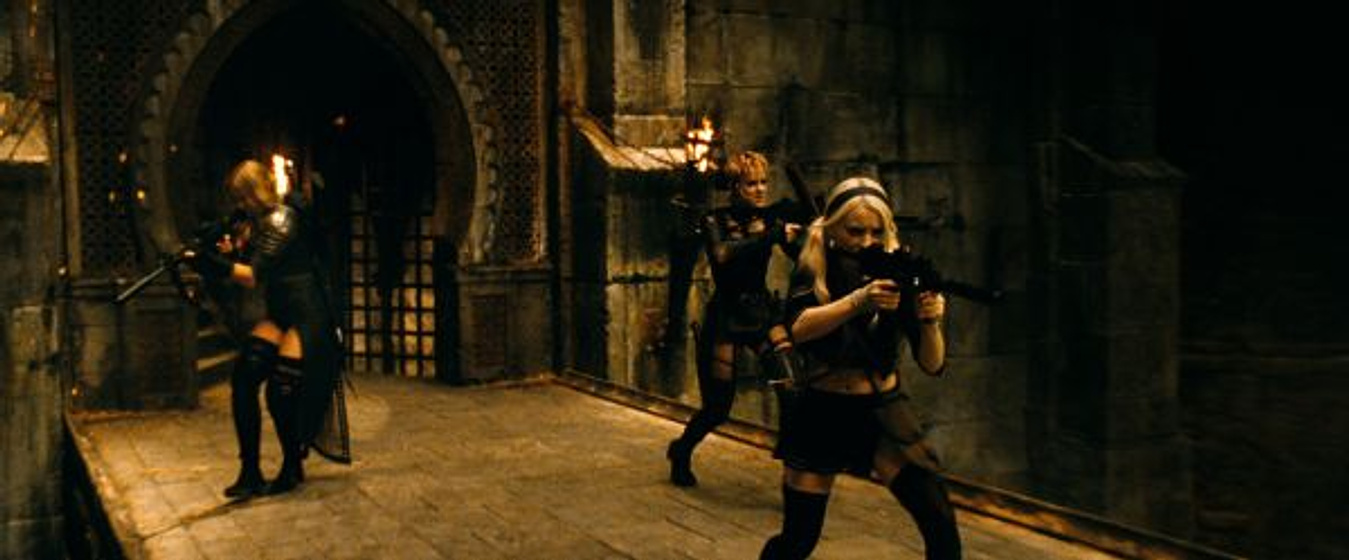 Jena Malone, Emily Browning y Abbie Cornish en Sucker Punch