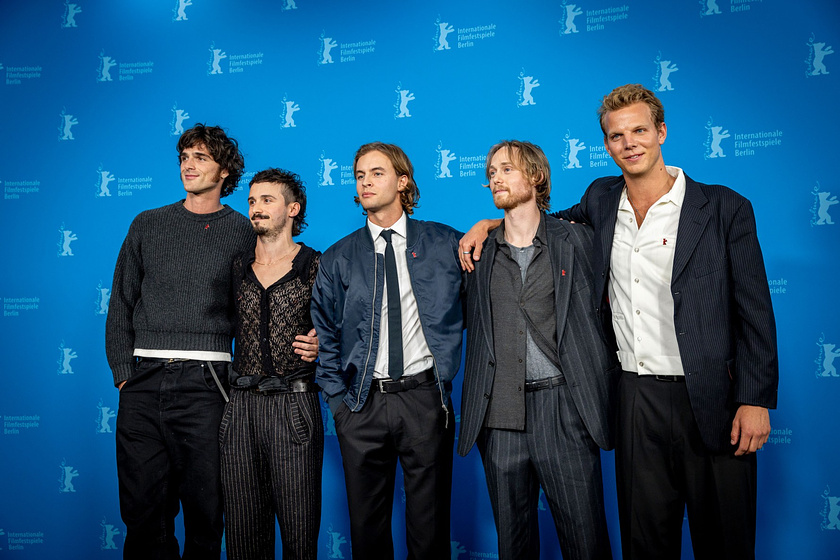 Christian Byers y Jacob Elordi en el-camino-estrecho (Berlinale. Febrero 2025)