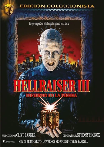 Poster de Hellraiser III: El Infierno en la Tierra