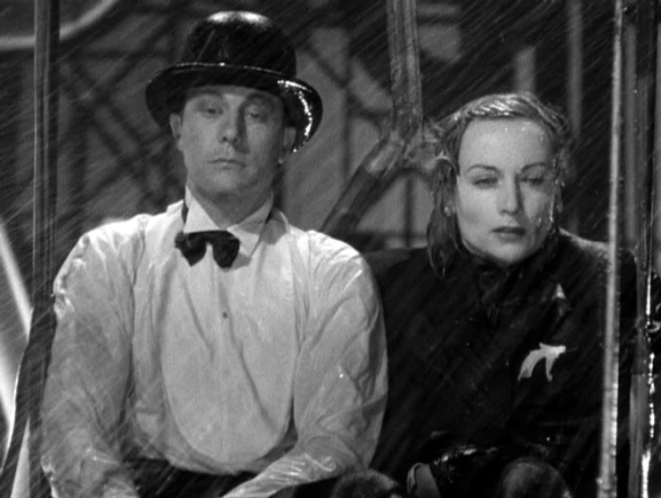 Carole Lombard y Gene Raymond en matrimonio-original