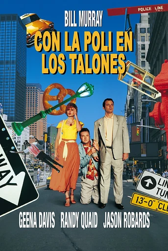 Poster de Con la Poli en los Talones