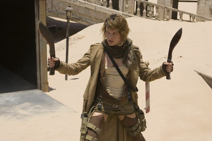 Milla Jovovich en Resident Evil: Extinción