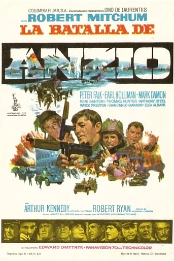 Poster de La Batalla de Anzio