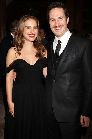Natalie Portman y Darren Aronofsky en Cisne Negro (Premiere en New York. Diciembre 2010)