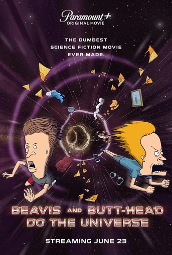 Poster de Beavis and Butt-Head Do the Universe