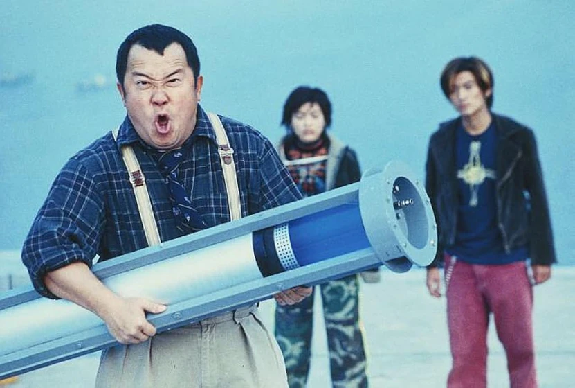 Eric Tsang, Nicholas Tse y Grace Yip Pui-Man en gen-x-cops