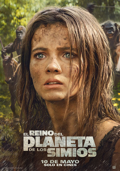 Imagen de El Reino del Planeta de los simios (Cartel personajes español)