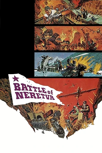 Poster de La batalla del río Neretva
