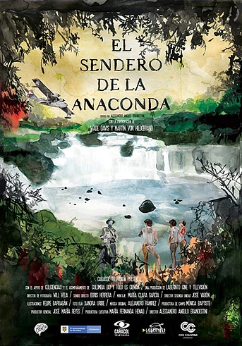 Poster de El Sendero de la anaconda